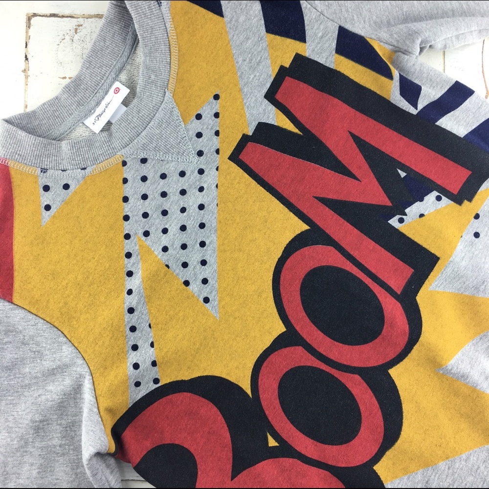 [3.1 Phillip Lim Target] Boom Graphic Sweatshirt